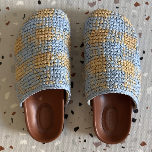 Staud Raffia Clogs Size 37 - Picture 4 of 9